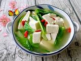 小白菜炖豆腐