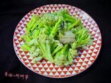 有机花菜炒肉