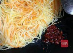 素炒土豆胡萝卜丝的做法图解4