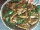 青椒豆腐