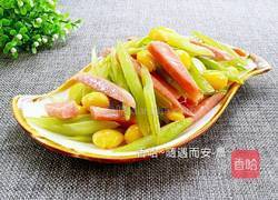 白果炒芹菜的做法图解14