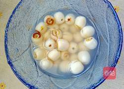 红豆莲子羹的做法图解3