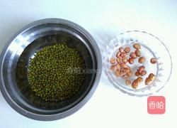 花生绿豆沙汤圆的做法图解2