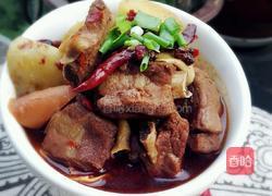 川味土豆烧排骨的做法图解23