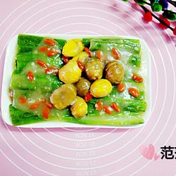 丝瓜烧栗子的做法[图]