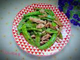 扁豆炒肉丝