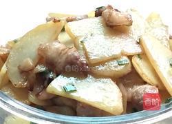 土豆片炒肉的做法图解6