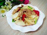 苹果炒肉片