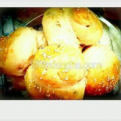 葱花鲔鱼松面包的做法 菜谱 香哈网