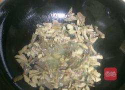 蒜苔炒腊肉的做法图解5