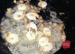 虾仁肉酱炒青椒的做法图解3