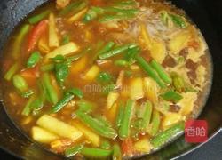 土豆豆角焖面的做法图解6