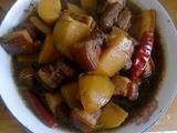 土豆炖五花肉