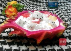 奶香西米水果捞的做法图解9