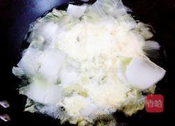 白菜鸡蛋汤的做法图解4
