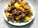菠萝炒鸭