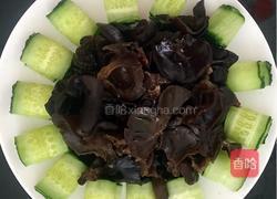 青瓜拌黑木耳的做法图解7