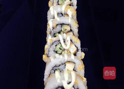 炸鸡寿司的做法图解16