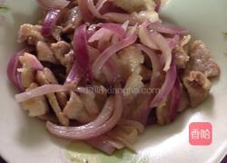 洋葱炒肉的做法图解5
