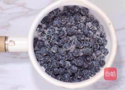 蓝莓冰淇淋的做法图解1