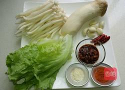 水煮双菇的做法图解1