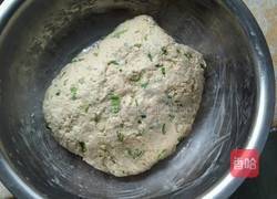 葱花发面杂粮饼的做法图解3
