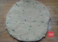葱花发面杂粮饼的做法图解6