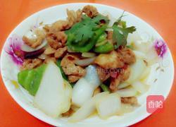 洋葱炒鸡肉的做法图解9