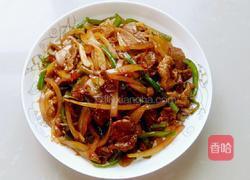 洋葱炒肉的做法图解4