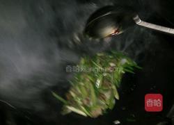 青椒炒肉的做法图解3