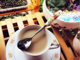 蓝莓奶茶
