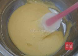 迷彩戚风肉松蛋糕卷的做法图解3
