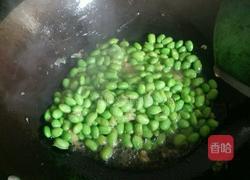 青豆米炒肉的做法图解6