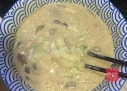 绿野鲜菇饼的做法图解4