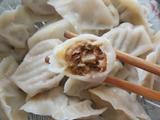 榨菜猪肉馅饺子