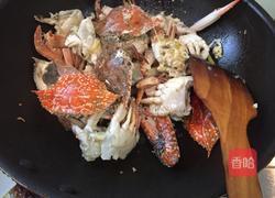 姜葱炒蟹的做法图解6