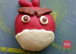 愤怒的小鸟馒头的做法图解7