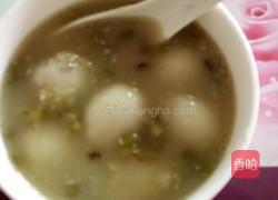 绿豆汤圆的做法图解3