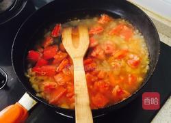 意式茄汁海鲜烩饭的做法图解4