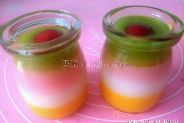 彩虹布丁的做法_彩虹布丁的做法大全_彩虹布