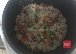 土豆胡萝卜腊肉焖饭的做法图解19