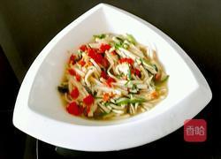 杏鲍菇炒韭菜的做法图解6