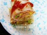 早餐蛋饼卷