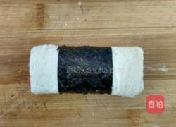蓝精灵土司卷的做法图解7