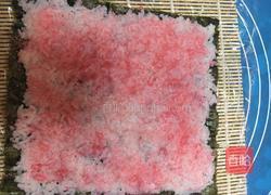 樱花粉寿司卷的做法图解4