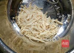 凉拌金针菇的做法图解4