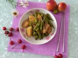 扁豆焖土豆块