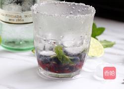 蓝莓Mojito鸡尾酒的做法图解5