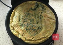 菠菜鸡蛋饼的做法图解7