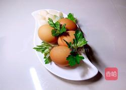  端午艾叶煮鸡蛋的做法图解8